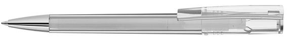 9404002 UMA 1-0047T-SI UMA Ultimo transparent kulepenn m trykk Klar transparent 1000 stk